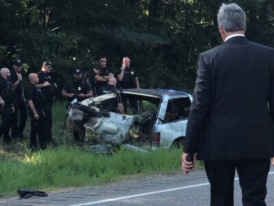 Both Occupants of Vehicle involved in Police Pursuit, Crash Thursday Have Died, ALEA Reports