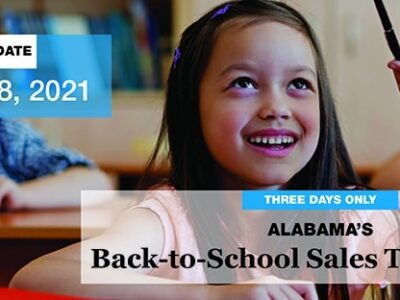Alabama Parents Expected to Save During July Back to School Tax Holiday July 16-18