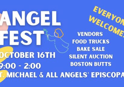 AngelFest at St. Michael’s is On! Coming Oct. 16 to Millbrook; Baked Goods, Silent Auction and Surprises
