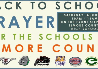 Back to School Prayer organized for Aug. 7 at Elmore County High School