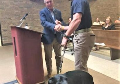K-9 Bones Retirement: Four-Legged Officer Receives Appreciation For Years of Service to Prattville