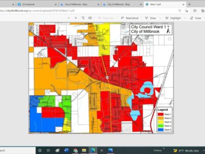 Residents of Ward 1 in Millbrook invited to public meeting Monday at the Memorial Center