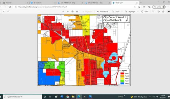 Residents of Ward 1 in Millbrook invited to public meeting Monday at the Memorial Center