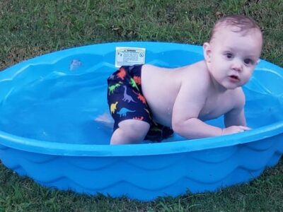 Beat the Heat! Fall is Coming, but Until Then a Kiddie Pool will Do