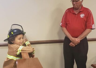 Millbrook Homeschoolers visit with Council, Tour Police and Fire Departments