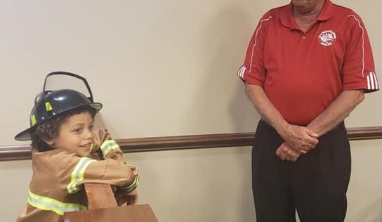 Millbrook Homeschoolers visit with Council, Tour Police and Fire Departments