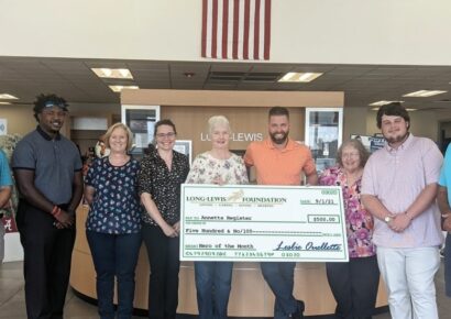 Annetta Register is Long-Lewis Hometown Hero of the Month for August