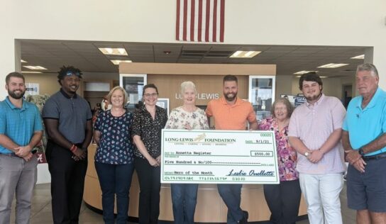 Annetta Register is Long-Lewis Hometown Hero of the Month for August