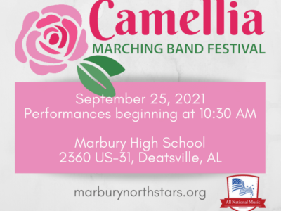 Marbury High to Host Inaugural Camellia Marching Band Festival Sept. 25