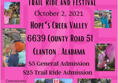 Trail Ride, Festival Event for Charity Oct. 2 Will Benefit Breast Cancer Research; Fun for All Ages