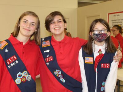 American Heritage Girls, Trail Life Start Busy Year with Packed House and Visit from Southeastern Raptor Center