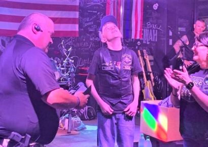 Austin ‘Fearless’ Booth Sworn In as Honorary Millbrook Officer During Blue Santa Fundraiser