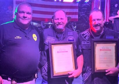 Punishers LEMC, Three Rivers Chapter Awarded Proclamation from Millbrook Mayor Al Kelley