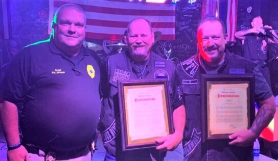 Punishers LEMC, Three Rivers Chapter Awarded Proclamation from Millbrook Mayor Al Kelley