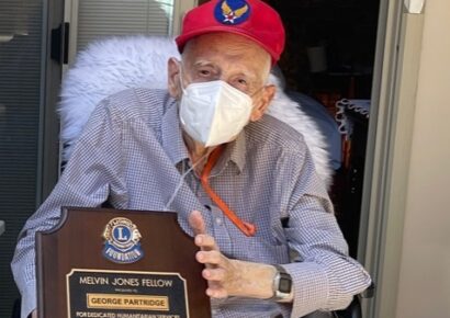 Partridge Awarded Melvin Jones Fellowship, Milestone Chevron Award from Prattville Lions