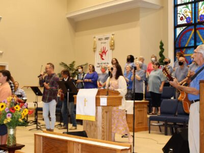 Rain Can’t Dampen Millbrook First United Methodist’s 100th Anniversary Celebration
