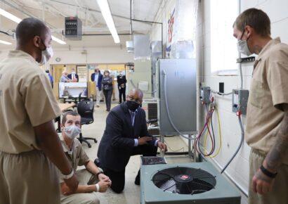 Parole Board Member Tours Ingram State Technical College Campus