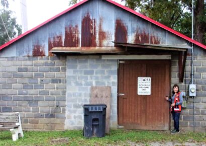 PRESERVING ECLECTIC HISTORY: Old Building Behind Library Seeing New Life Thanks to Volunteers