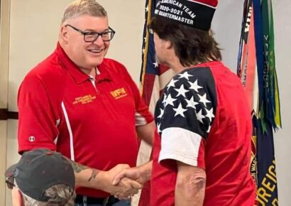 VFW Post 1349 Visited by Commander-In-Chief of VFW, Other Officials for Special Presentation