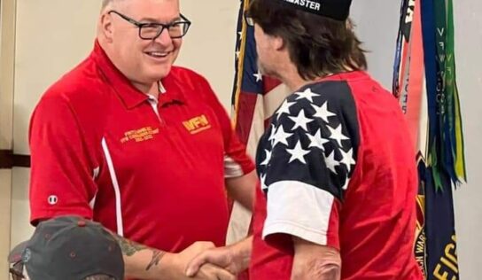 VFW Post 1349 Visited by Commander-In-Chief of VFW, Other Officials for Special Presentation
