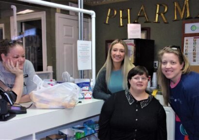 The Little Witch in Eclectic Gets a Surprise; She is excited about Halloween Trick or Treaters!