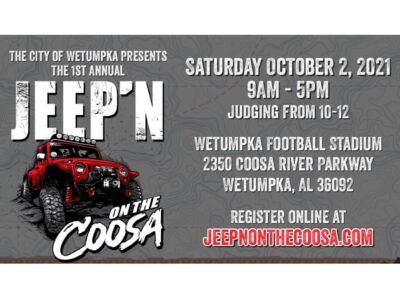Jeep’n On the Coosa is Saturday; Fundraiser for Elmore County Food Pantry