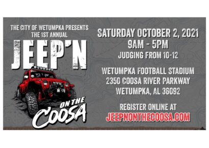 Jeep’n On  the Coosa is Saturday; Fundraiser for Elmore County Food Pantry