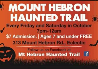 Mt. Hebron Haunted Trail Begins Tonight in Eclectic; Up for a Good Scare?