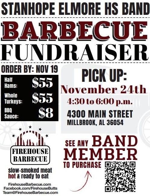 Hams, Turkeys on Sale to Benefit SEHS Band Program; Order by Nov. 19