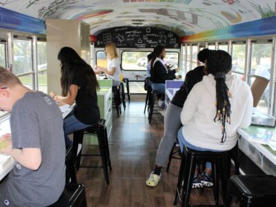 Students Say New Buses are Like a Field Trip; Principal Says Twinkle in Eyes Worth the Work