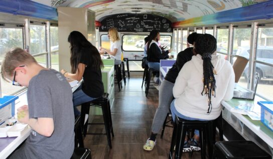 Students Say New Buses are Like a Field Trip; Principal Says Twinkle in Eyes Worth the Work