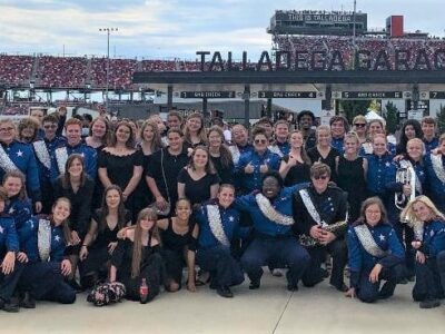 Marbury Band, Choir Perform at Xfinity Sparks 300 at Talladega Superspeedway