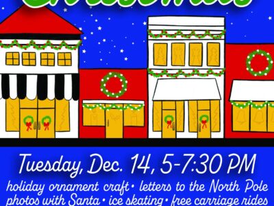 Dec. 14 – ‘A Main Street Christmas’ in Prattville offers Ice Skating, Carriage Rides and More