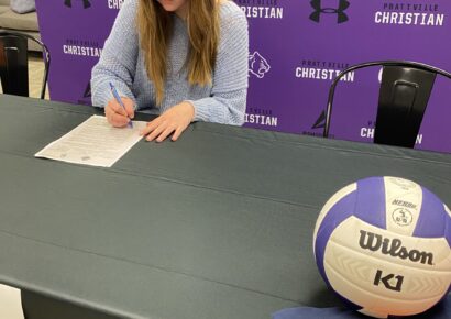 PCA’s Naomi Taake Signs Brewton-Parker College Letter of Intent to Advance Volleyball Career