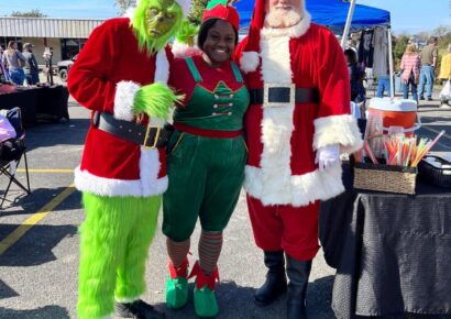 Alabama Backs the Blue Holiday Market: Vendors, Santa and The Grinch Mingle with Holiday Shoppers