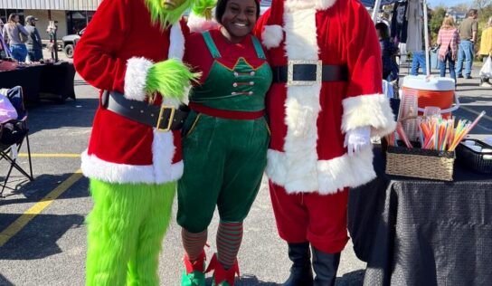 Alabama Backs the Blue Holiday Market: Vendors, Santa and The Grinch Mingle with Holiday Shoppers