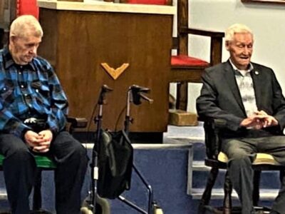 Eugene Beasley and Carl Edwards: WWII Veterans Honored by Hampden Sidney Lodge #67 of Millbrook