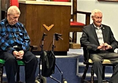 Eugene Beasley and Carl Edwards: WWII Veterans Honored by Hampden Sidney Lodge #67 of Millbrook