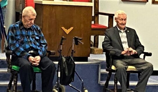 Eugene Beasley and Carl Edwards: WWII Veterans Honored by Hampden Sidney Lodge #67 of Millbrook