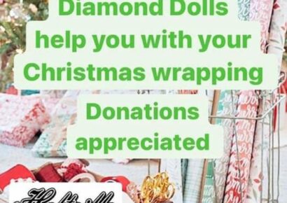 Need Help with Wrapping Christmas Presents? Holtville High Diamond Dolls Can Help