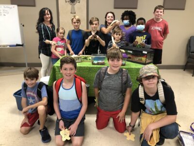 Academy Days Homeschoolers Get Hands-On with Snakes and Spiders