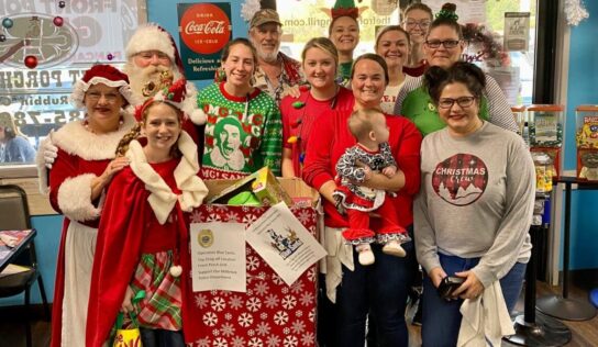 400 People Attend Breakfast with Santa at Front Porch Grill in Millbrook Saturday