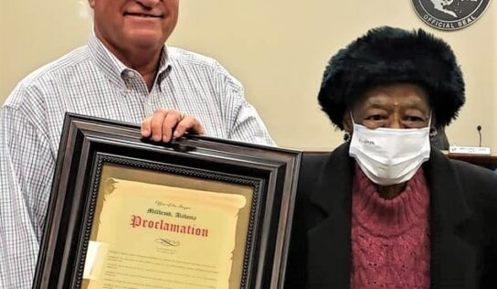 Millbrook’s Mamie Oliver to Celebrate 100th Birthday Jan. 14; Recognized with Proclamation from City