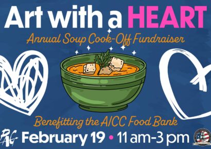 Prattauga Art Guild to Host ‘Art With A Heart’ Soup Fundraiser for the AICC Food Bank Feb. 19