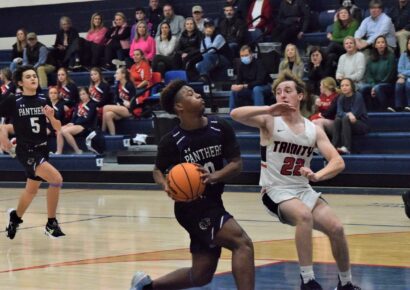 Carson Roberson Marks 100th 3-Pointer for PCA; Team Wins over Trinity 82-55
