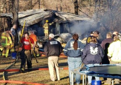 Family Safe but Home and Contents Destroyed by Fire on Rocky Hollow Lane Saturday