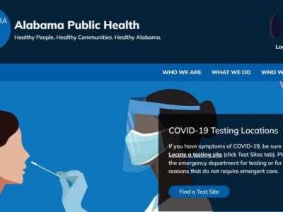 Alabama Department of Public Health debuts redesigned website