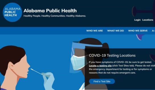 Alabama Department of Public Health debuts redesigned website