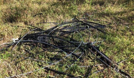 AT&T Asset Protection Investigating Theft of Copper Cable; Reward for Information