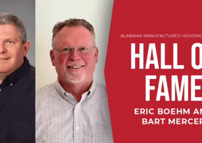 Eric Boehm, Bart Mercer Inducted into the Alabama Manufactured Housing Industry Hall of Fame